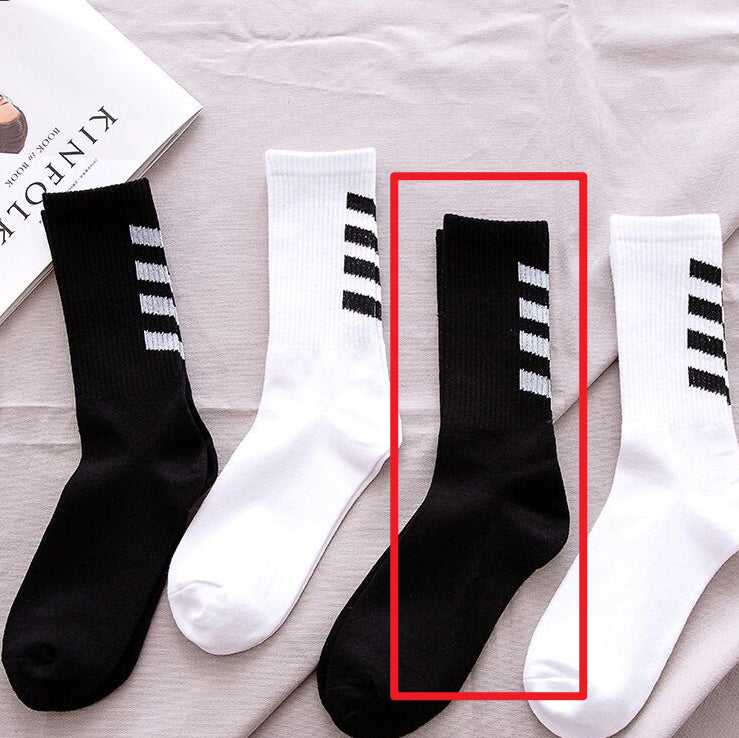 Mens Mid-calf Socks Athletic Style