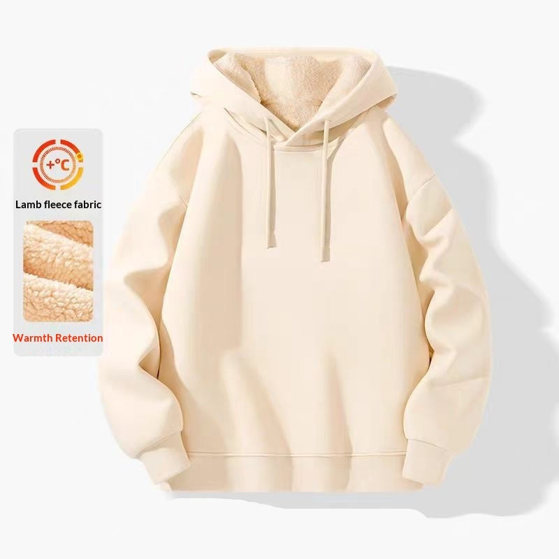 Mens Fleece-lined Hoodie For Fall And Winterextra Soft And Extra Warm