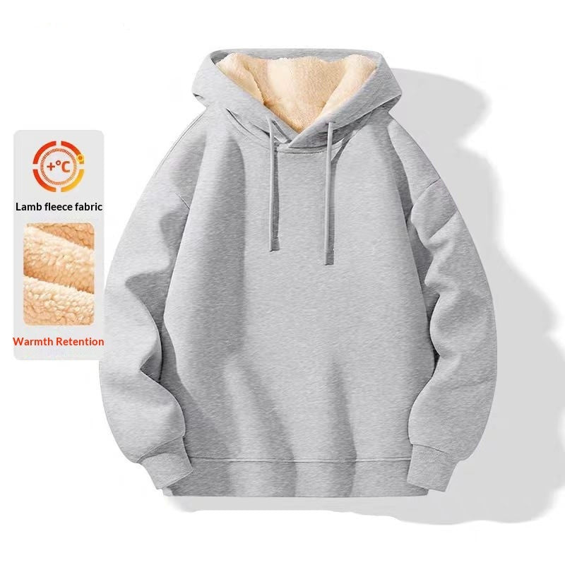 Mens Fleece-lined Hoodie For Fall And Winterextra Soft And Extra Warm