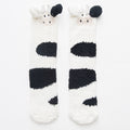 Cute Cartoon Thickened Thermal Home Towel Socks Sleep Floor Socks